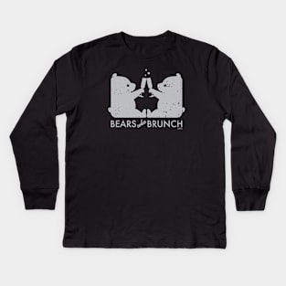 Bears Who Brunch : Solid Kids Long Sleeve T-Shirt